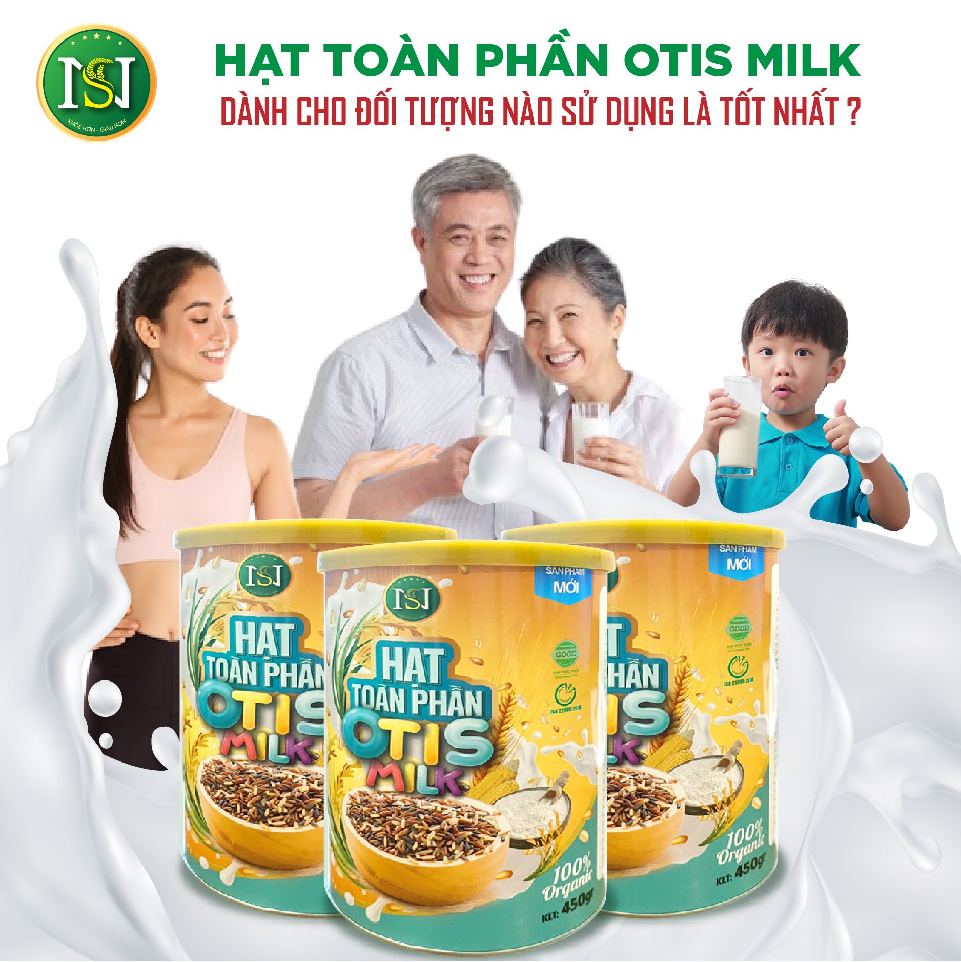 otis milk dành cho đối tư nào