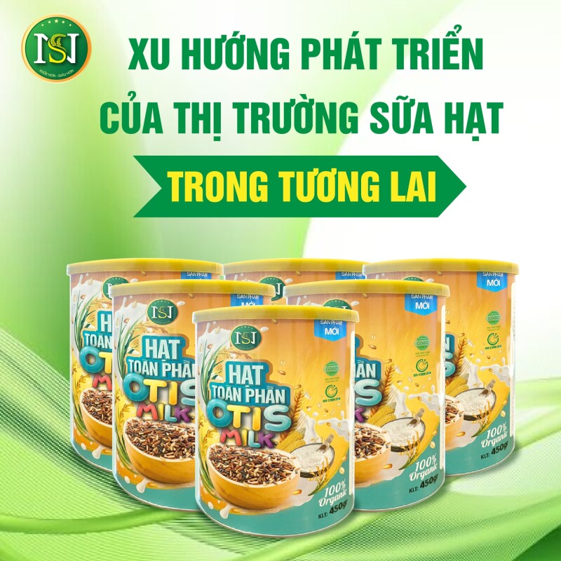 XU HƯỚNG PHÁT TRIỂN CỦA THỊ TRƯỜNG SỮA HẠT TRONG TƯƠNG LAI